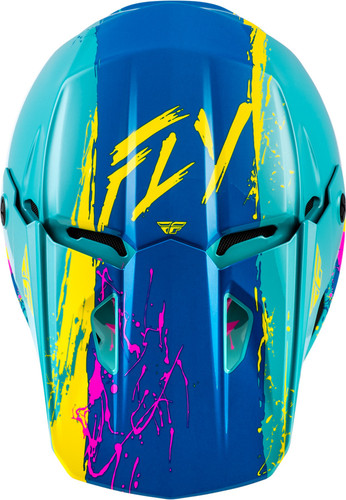 Fly Racing Kinetic Drip Youth MX Offroad Helmet