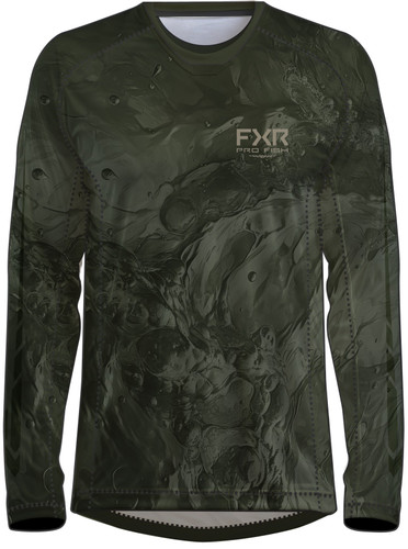 FXR Big Treble Air UPF Mens Long Sleeve Jersey