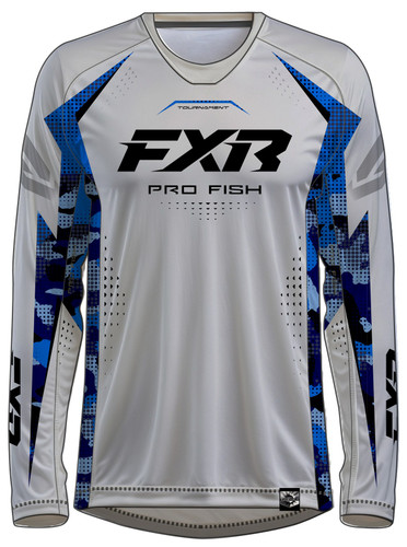 FXR Tournament Air UPF Mens Long Sleeve Jersey