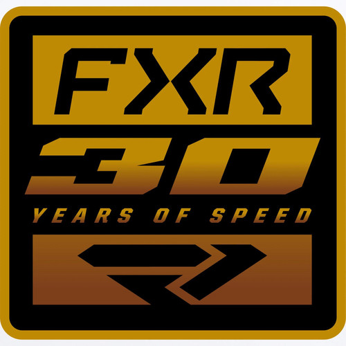 FXR 3.5" 30 Years of Speed Sticker