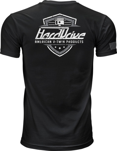 HardDrive Shield Mens Short Sleeve T-Shirt