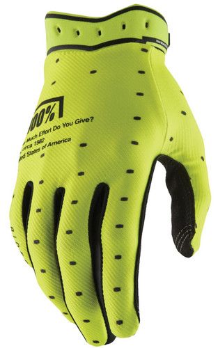 100% Ridefit 2 Mens MX Offroad Gloves
