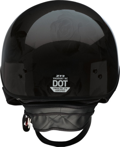 Z1R Vagrant Rose NC Motorcycle Half Helmet