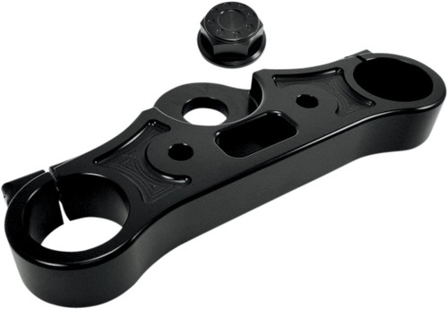 Joker Machine Upper Triple Tree | Black Anodized (10-330B)