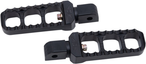 Joker Machine Serrated Foot Pegs | Narrow | Black (08-61-7B)