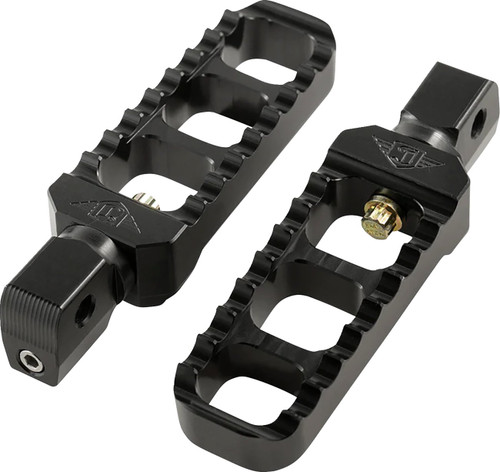 Joker Machine Serrated Foot Pegs | Narrow | Black (08-61-8B)
