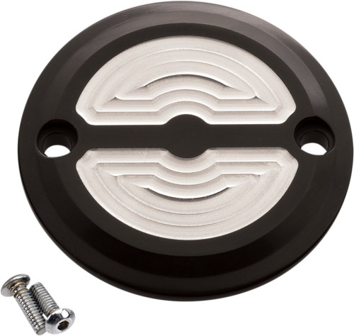 Joker Machine Timing Cover | Milled | Black (02-972-2)