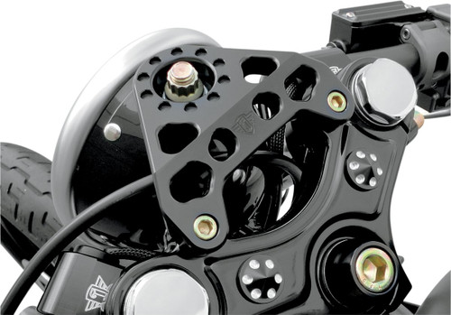 Joker Machine Headlight Bracket - Black (10-531B)