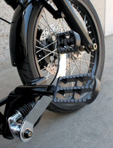 Joker Machine Serrated Brake Pedal Cover | Black (08-58-1)