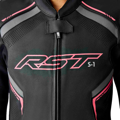 RST S-1 D3O Womens Leather Motorcycle Jacket