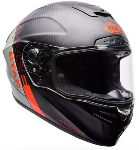 Bell Race Star DLX Flex Strike Motorcycle Helmet