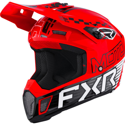 FXR Clutch Race Division MX Offroad Helmet