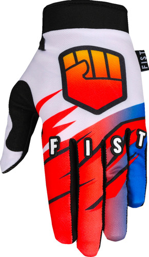 Fist Strapped 90's Mens MX Offroad Gloves