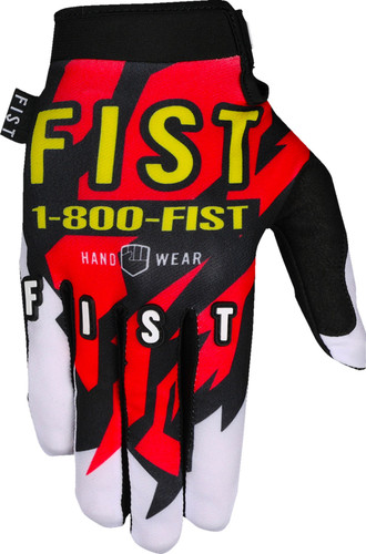 Fist Strapped 90's Mens MX Offroad Gloves