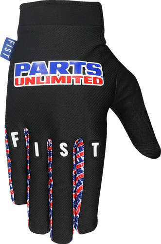 Fist Parts Unlimited Mens Textile Motorcycle Gloves