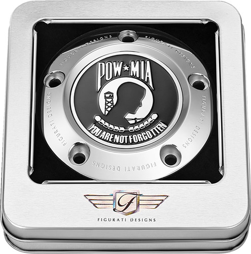 Figurati POW-MIA Polished 5 Hole Timing Cover (FD50-TC-5H-SS)