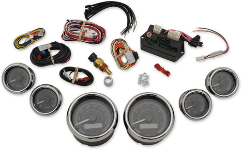 Dakota Digital MVX-8K Series Analog 6-Gauge Kit (MVX-8600-KG-C)