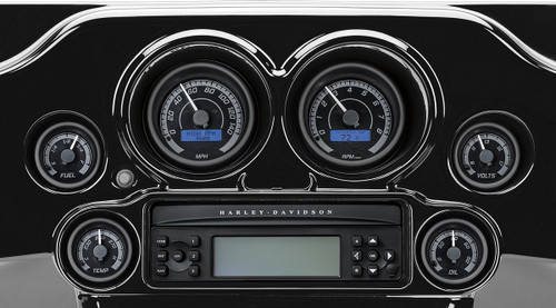 Dakota Digital MVX-8K Series Analog/Digital 6-Gauge Kit (MVX-8600-KG-K)