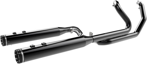 Khrome Werks 2-into-2 Dominator Exhaust System | Black Eclipse (201830)