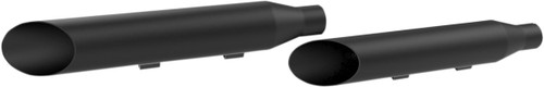 Khrome Werks 3" HP-Plus Slash-Cut Slip-On Mufflers | Black (202895)