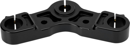 Joker Machine Upper Triple Tree | Black Anodized (10-333B)