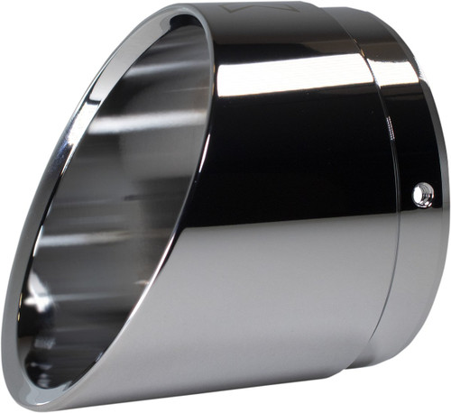 Khrome Werks 4-1/2" Exhaust Slash-Cut Endcap | Chrome Edge (200719P)