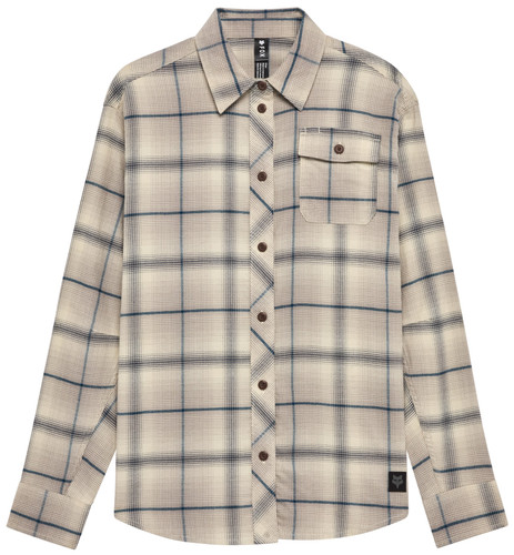 Fox Racing Survivalist Stretch Womens Button Up LS Flannel Shirt