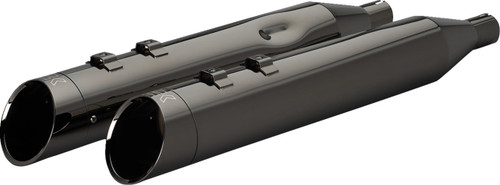 Khrome Werks 4-1/2" HP-Plus Slip-On Mufflers | Eclipse w/ Edge Tip (201935)