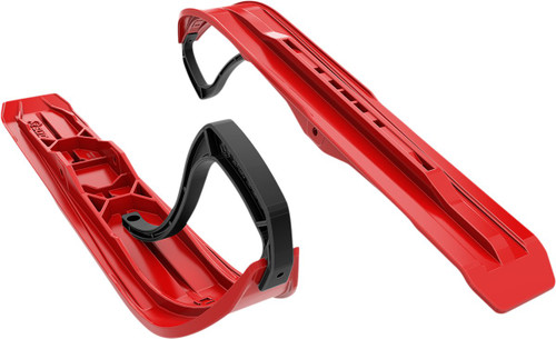 Slydog Command Plastic Snowmobile Skis | Indy Red (CMDSOLIND)