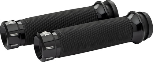 Khrome Werks Klassic Custom Contour Grips | Cable | Black (500280)