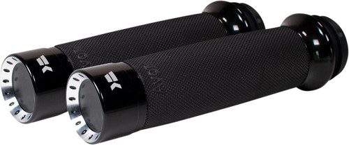 Khrome Werks Turbine Custom Contour Grips | TBW | Black (500120)