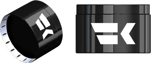 Khrome Werks Turbine Custom Contour Grips | TBW | Black (500120)