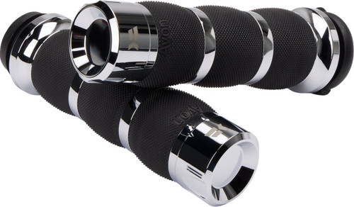 Khrome Werks Klassic Air Cushion Grips | TBW | Chrome (500195)