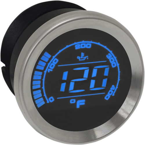 Koso HD-02 Oil Temperature Gauge - Chrome - 2" (BA050500)