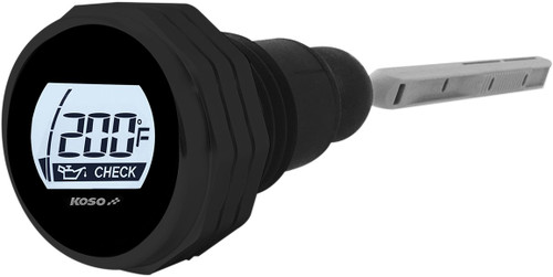 Koso Digital Oil Dipstick Gauge | Black Housing (BA053001)
