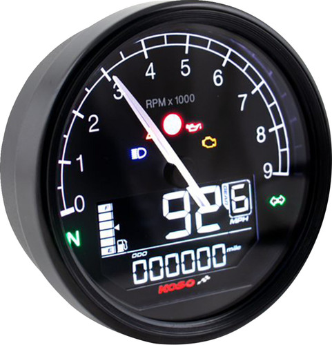 Koso TNT-05 Electronic Multifunction Speedometer (BA087000-HD)