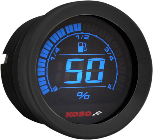 Koso 2" Digital Fuel Level Gauge | Black (BA050210)