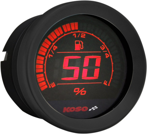 Koso 2" Digital Fuel Level Gauge | Black (BA050210)
