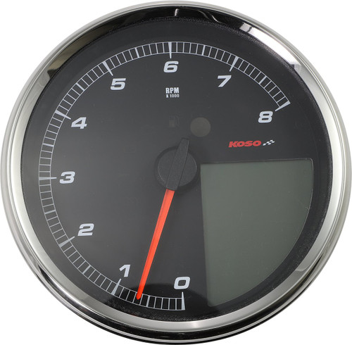 Koso HD-05 Multifunction Meter | Silver (BA072100)