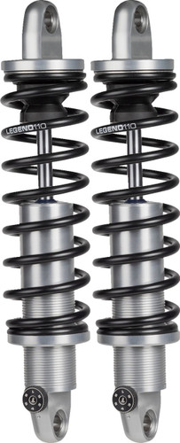 Legends REVO-A Adjustable Standard 12" Rear Coil Shocks | Clear (1310-1610)