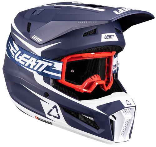 Leatt Moto 3.5 Youth MX Offroad Helmet w/2.5s Goggle