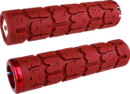 ODI Rogue 2.1 Lock-On Handlebar Grips | PWC | Dark Red/Red (L33RGDR-R)