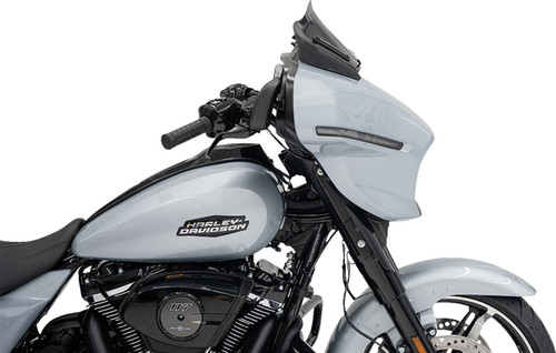 Klock Werks Flare 8" Black Windshield (KWW-01-0707-B)