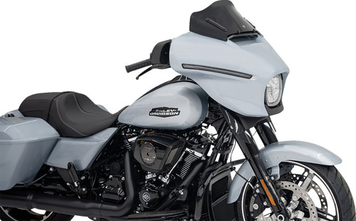 Klock Werks Flare 8" Black Windshield (KWW-01-0707-B)