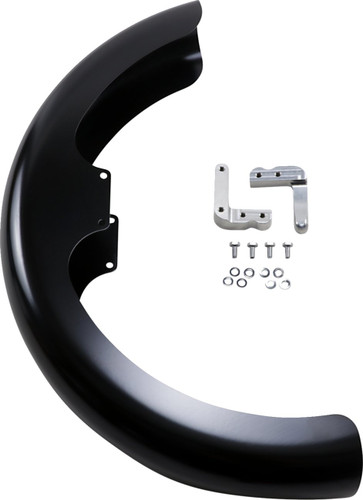 Klock Werks Tire Hugger Wrapper Front Fender Kit w/ Raw Blocks (KWF-03-0009)