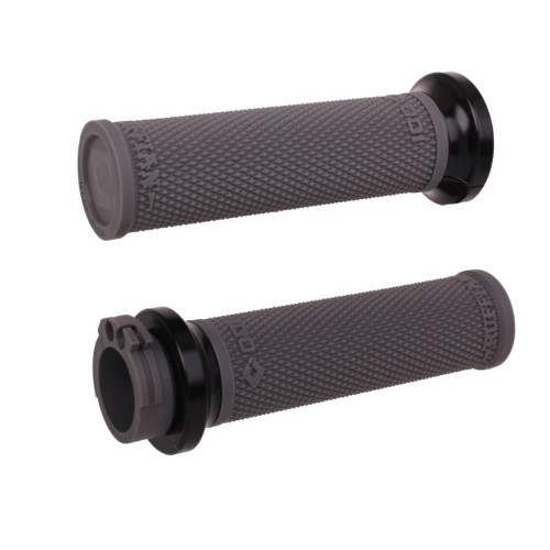 ODI Ruffian V-Twin Lock-On Grips | Cable | Graphite/Black (V30HCWH-B)