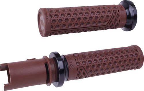 ODI Vans V-Twin Lock-On Handlebar Grips | TBW | Brown/Black (V31VHTCN-B)