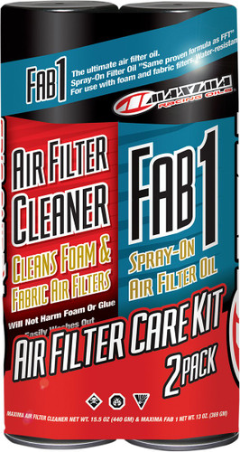 Maxima Air Filter Spray Cleaner/Oil Kit (70-799202)