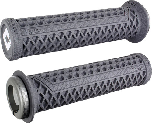 ODI Vans v2.1 Lock-On ATV Grips | Graphite/Gray (D33VNH-G)