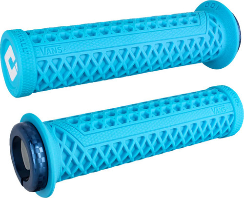 ODI Vans v2.1 Lock-On ATV Grips | Light Blue/Blue (D33VNLU-U)